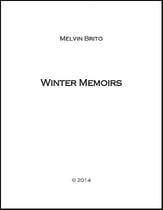 Winter Memoirs Concert Band sheet music cover